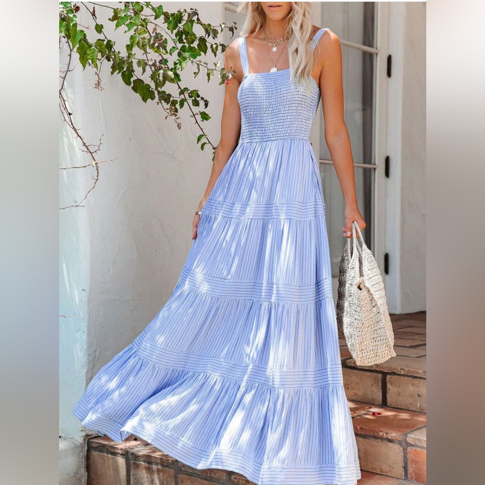 Blue Maxi Dress